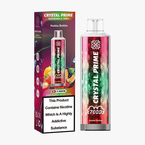 Crystal Prime 7000 Disposable Vape Box of 10 - Vaper Wholesale