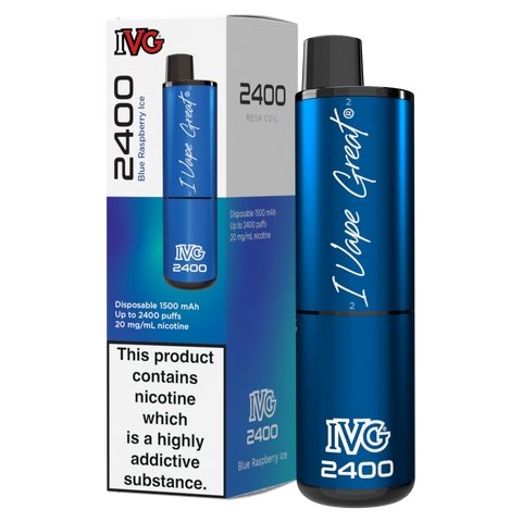 IVG 2400 Disposable Vape Box of 5 - Vaper Wholesale