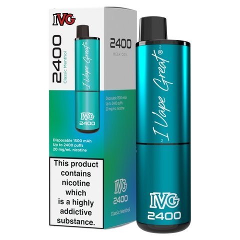 IVG 2400 Disposable Vape Box of 5 - Vaper Wholesale