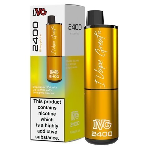 IVG 2400 Disposable Vape Box of 5 - Vaper Wholesale