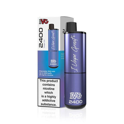 IVG 2400 Disposable Vape Box of 5 - Vaper Wholesale