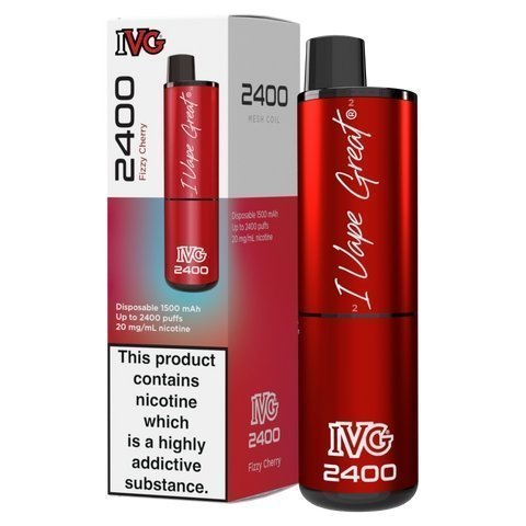 IVG 2400 Disposable Vape Box of 5 - Vaper Wholesale