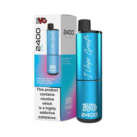 IVG 2400 Disposable Vape Box of 5 - Vaper Wholesale